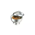 Soupière Eskoffié H59 x xDiam61 60ml argent blanc PS